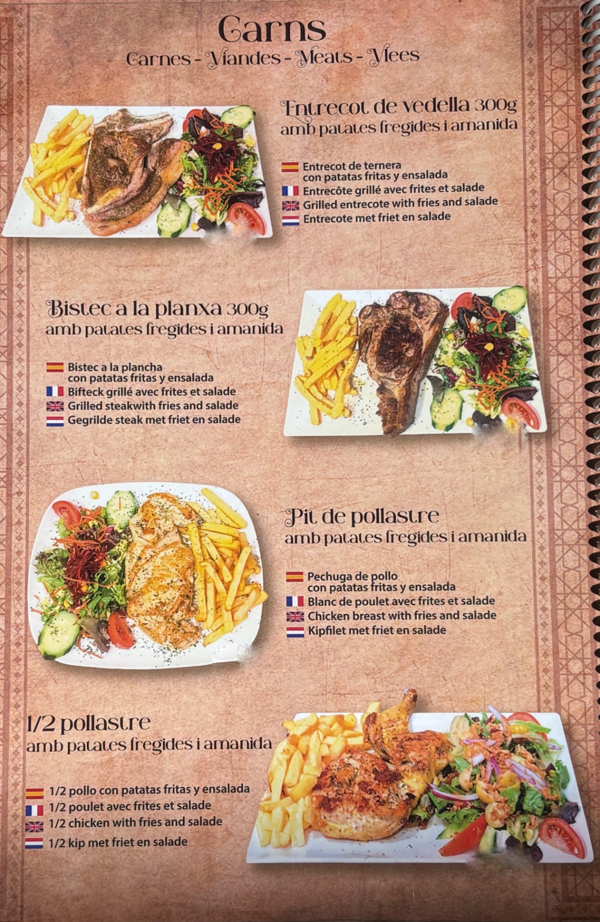 Carta — Carnes